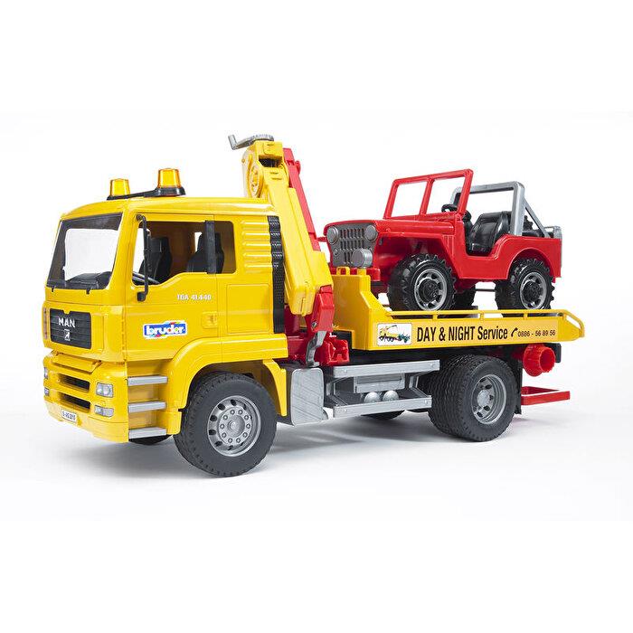 Bruder Man Araba Çekici Jeep 2750