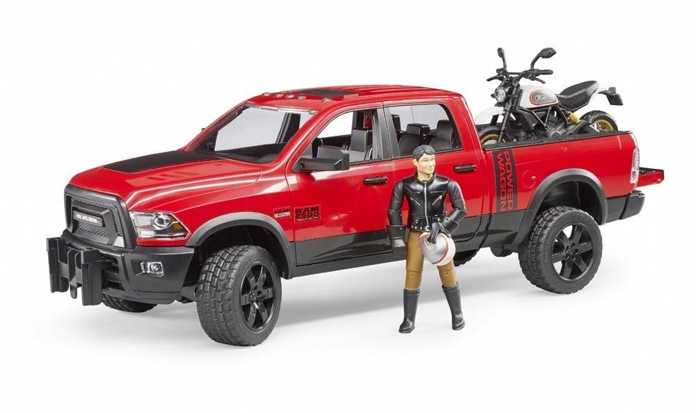 Bruder Ram 2500 Pickup, Ducati Motorsiklet Ve Sürücüsü 02502