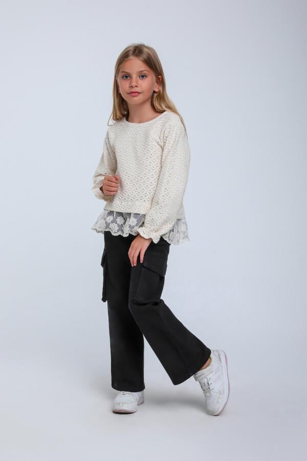 Escabel Kız Çocuk Bluz 35835 10/14 Yaş