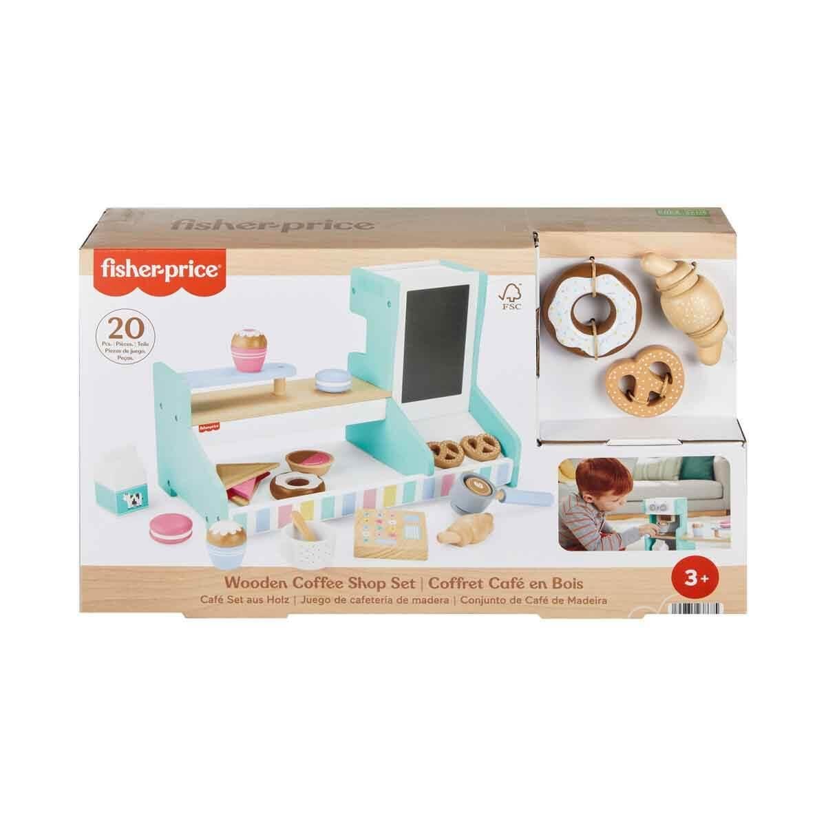 Fisher Price Ahşap Kafe Seti HXV22