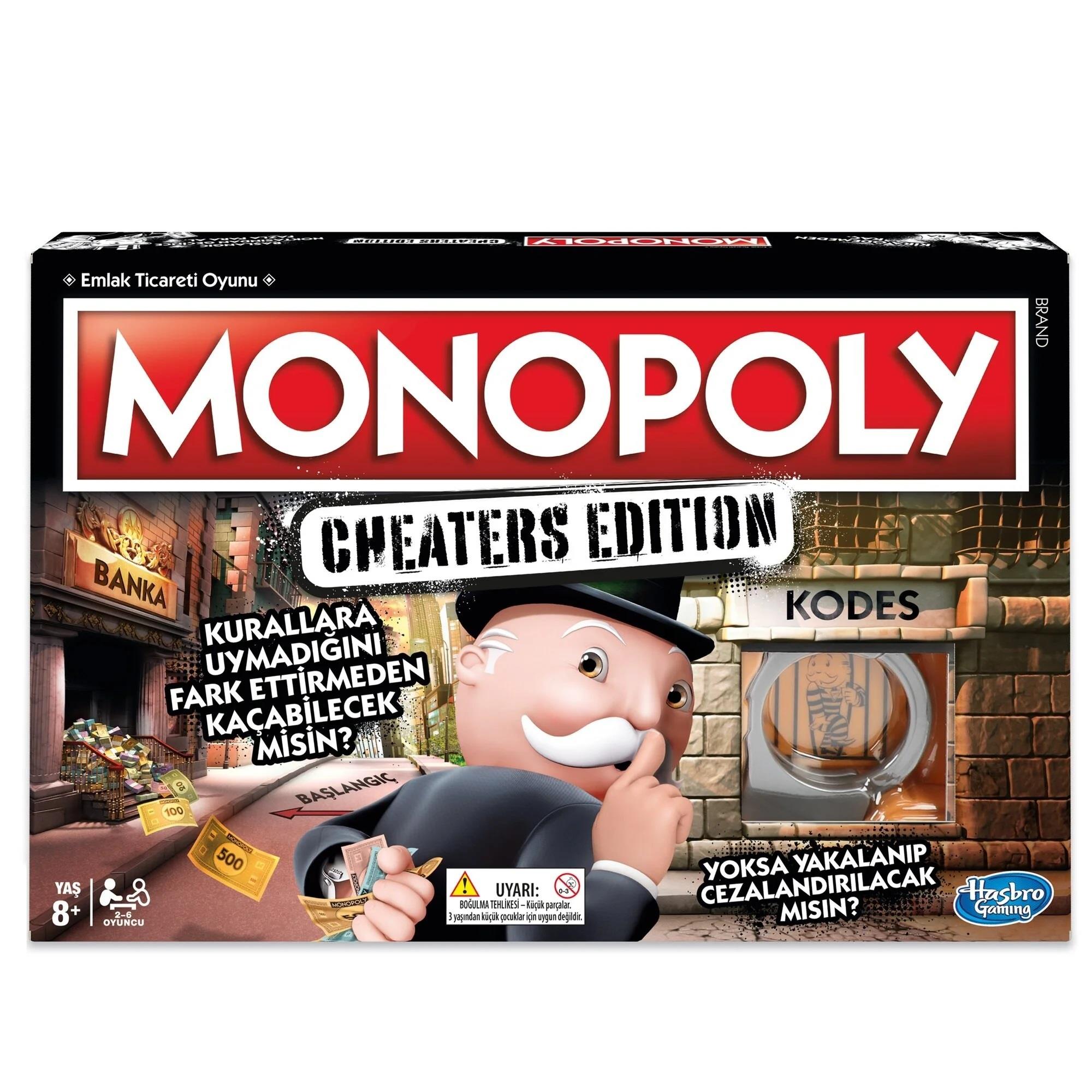 Hasbro Monopoly Cheaters Edition Türkçe E1871