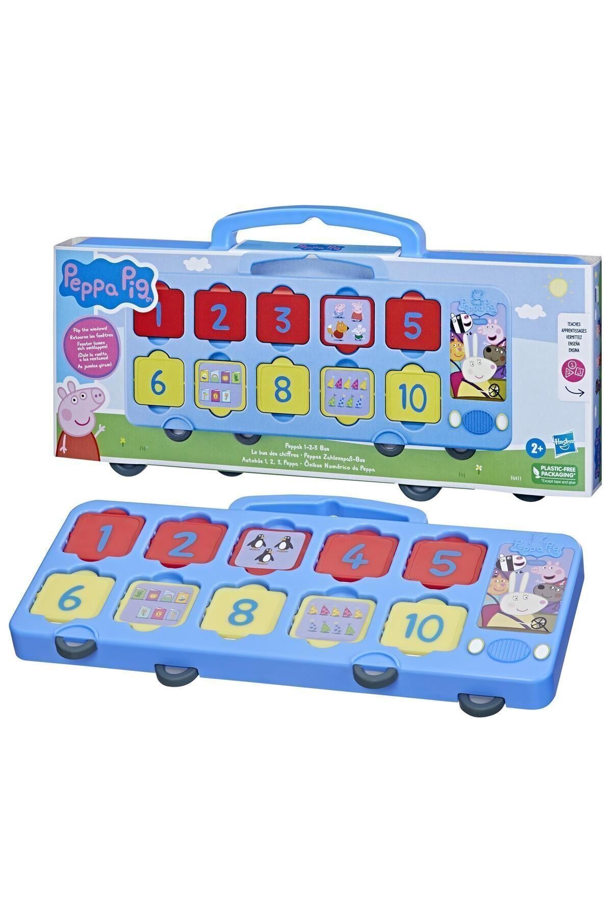 Hasbro Peppa Öğreniyorum Okul Otobüsü F6411