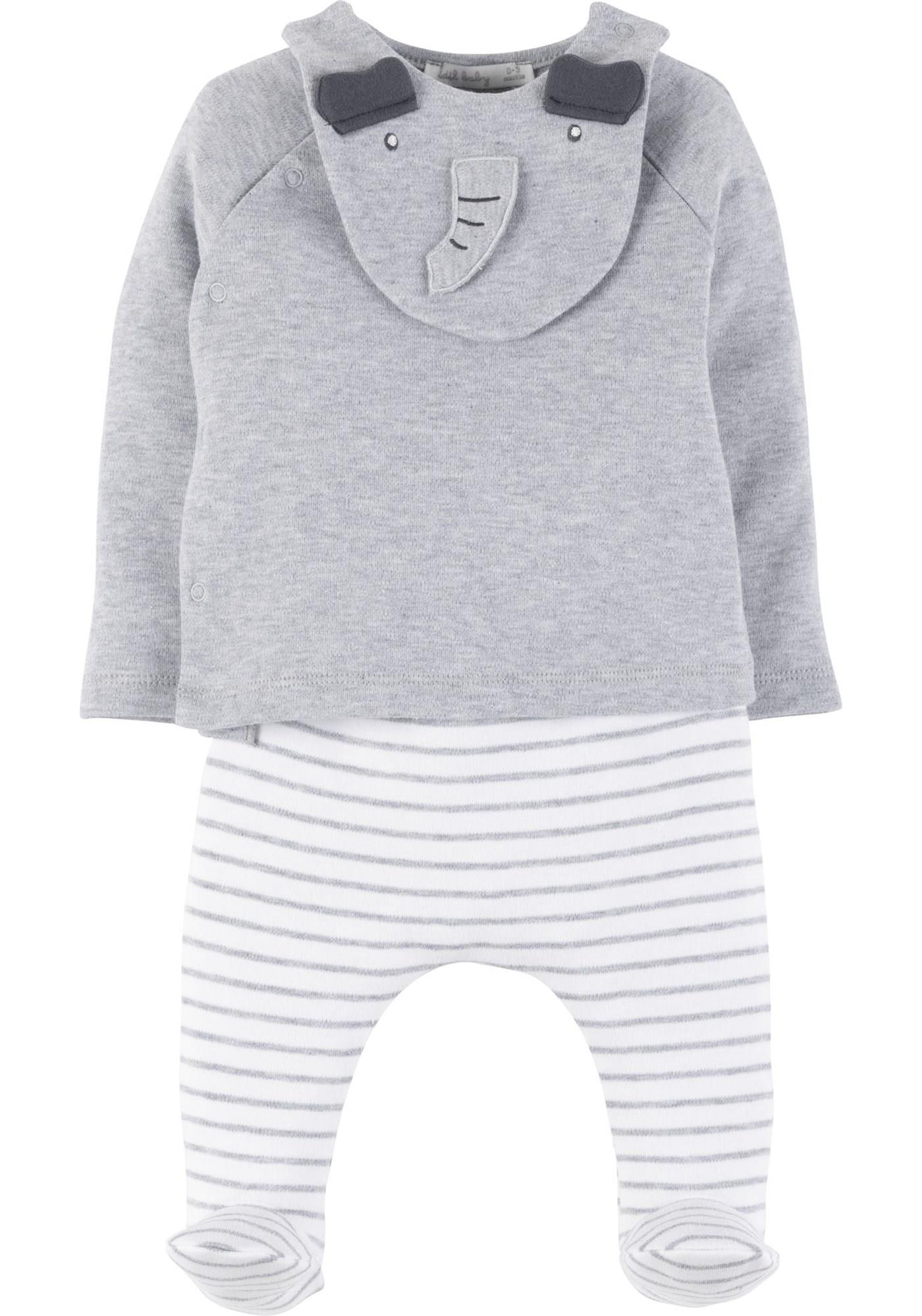 İdil Baby Bebek 3'lü Zıbın Takım 18697 0/3 Ay