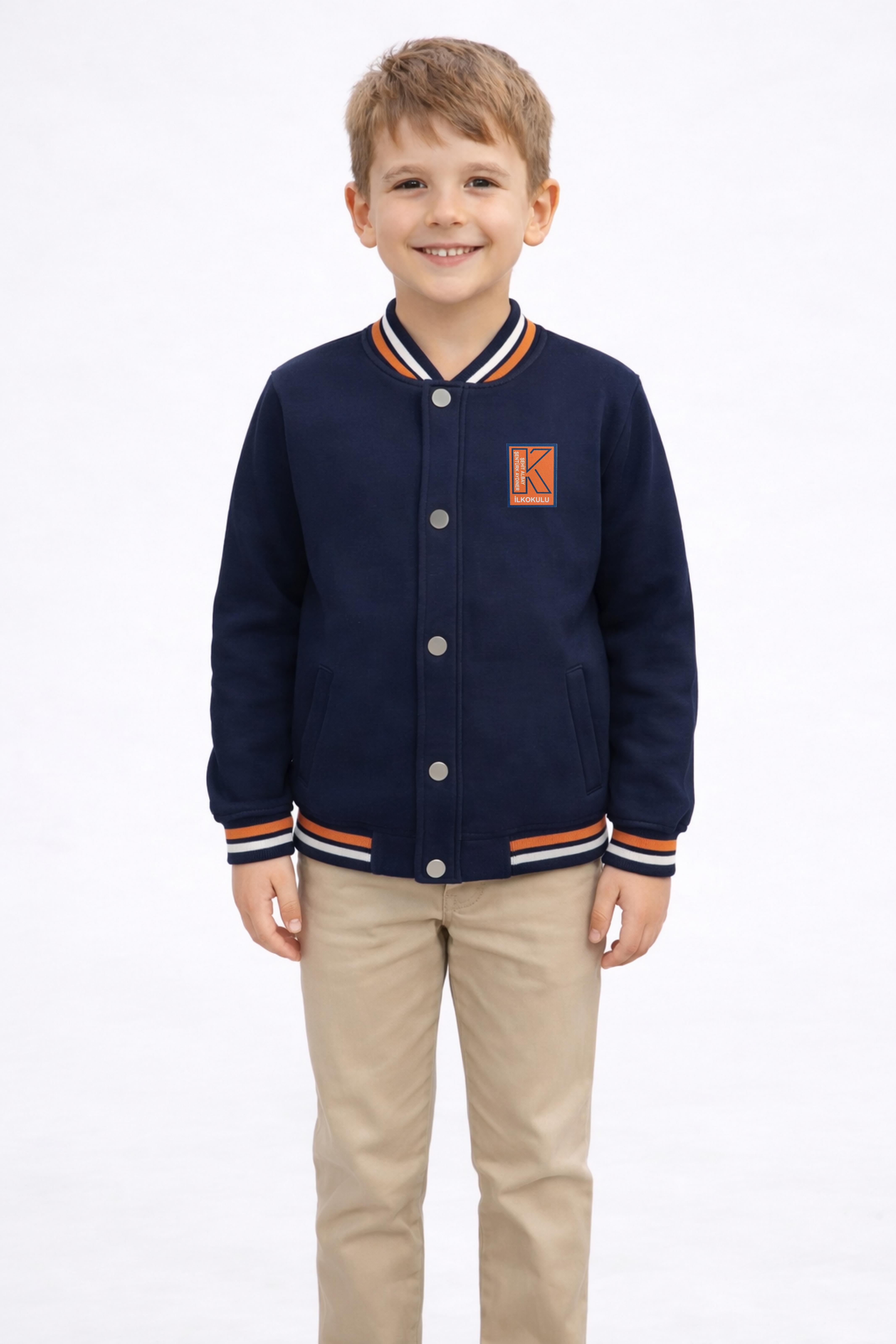 Kurtuluş İlkokulu Lacivert Sweat Mont