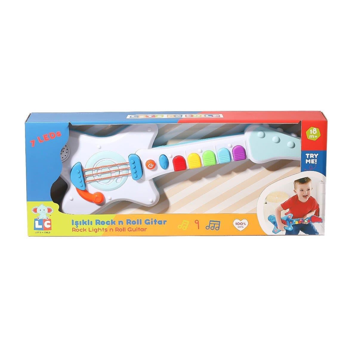 Let's Be ChildIşıklı Roc N Roll Gitar 30986