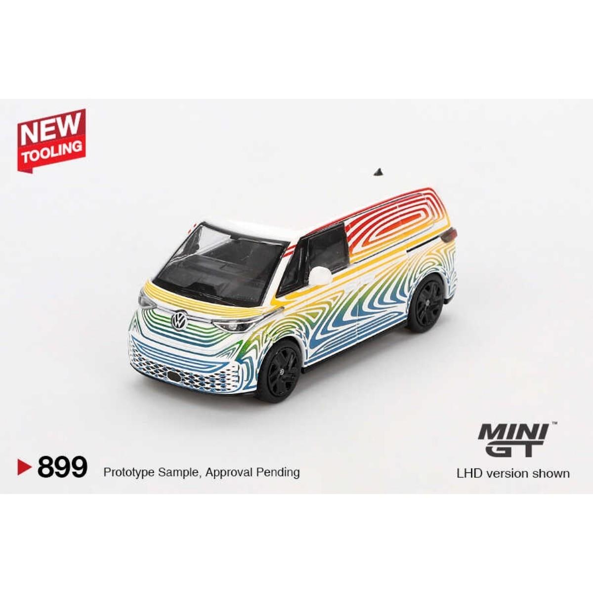 Mini GT 1/64 Volkswagen ID Buzz Prototype Rainbow MGT00899
