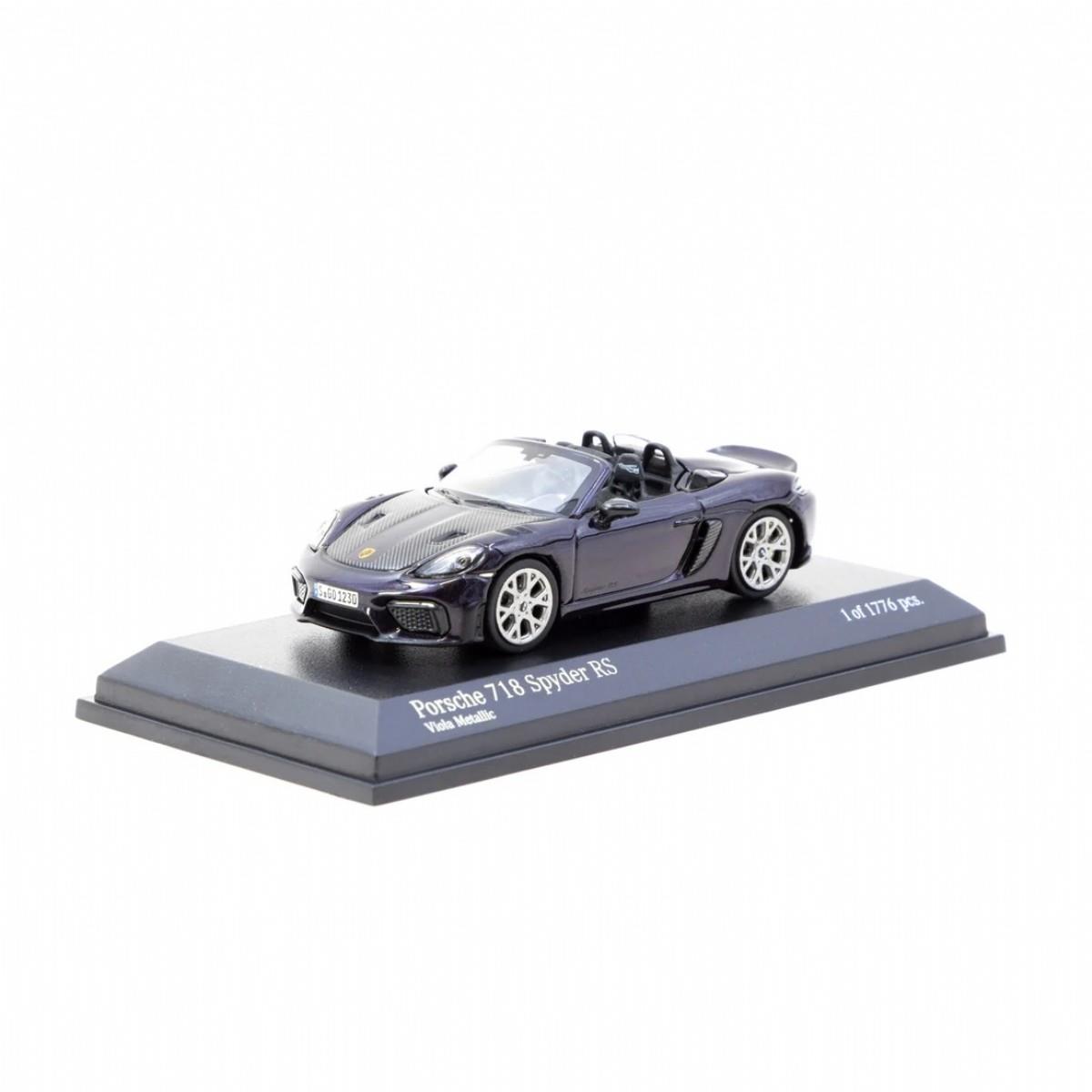 Tarmac 1/64 Porsche 718 Spyder RS Viola Metallic