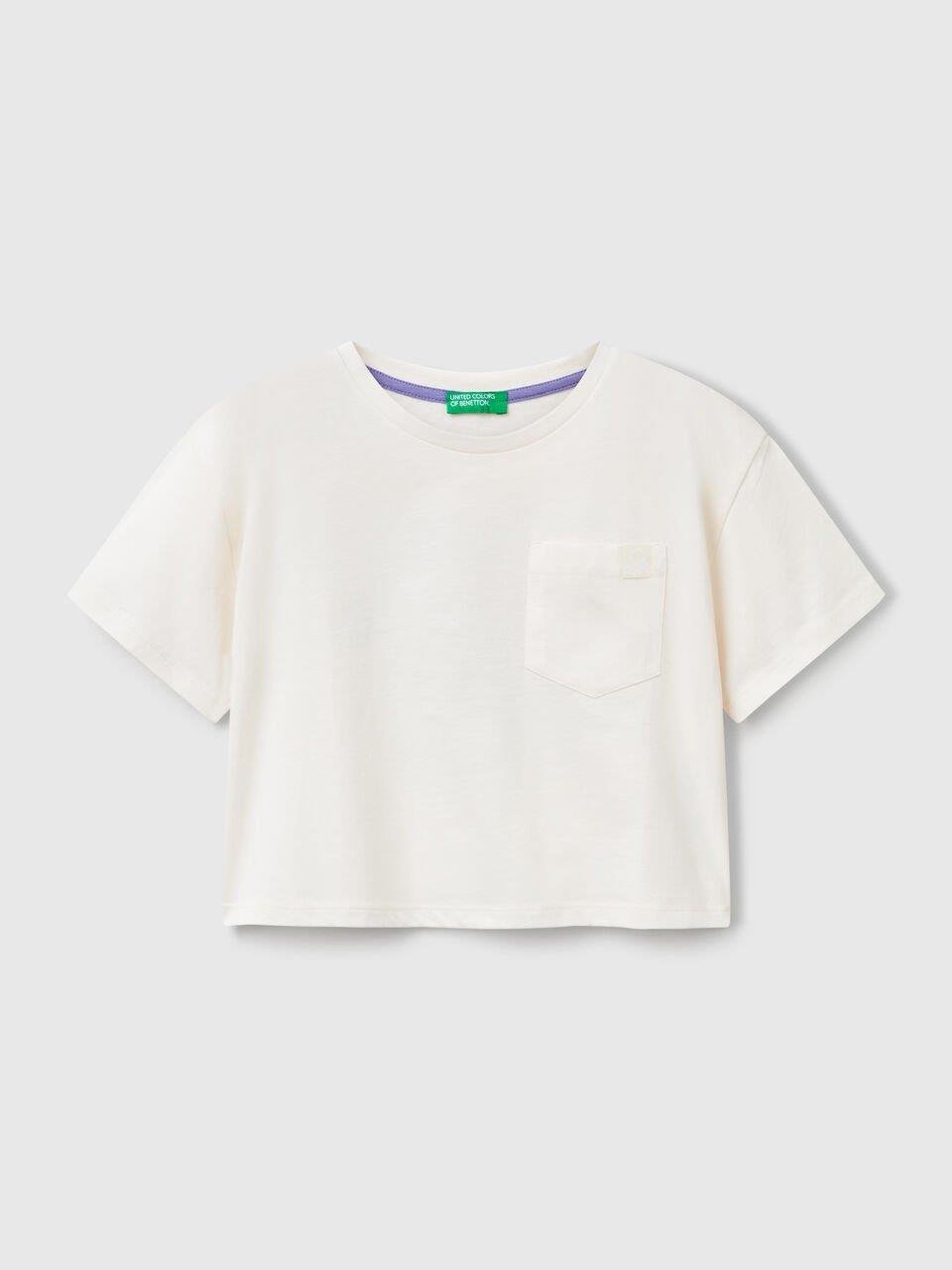 United Colors of Benetton 10N8 Kız Çoçuk Tşhirt 6/14 yaş