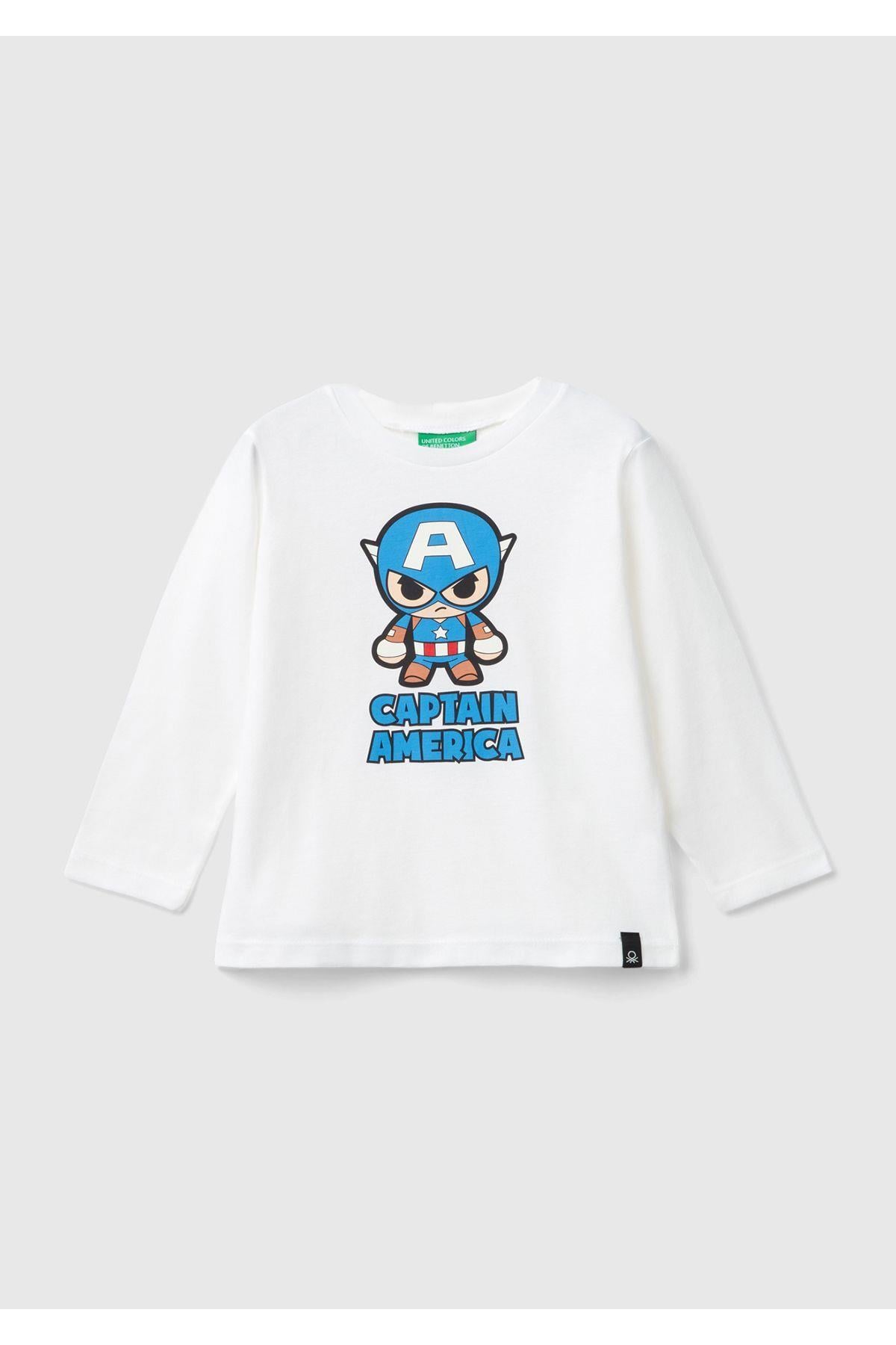 United Colors Of Benetton Erkek Bebek Uzun Kol Tshirt 10H9