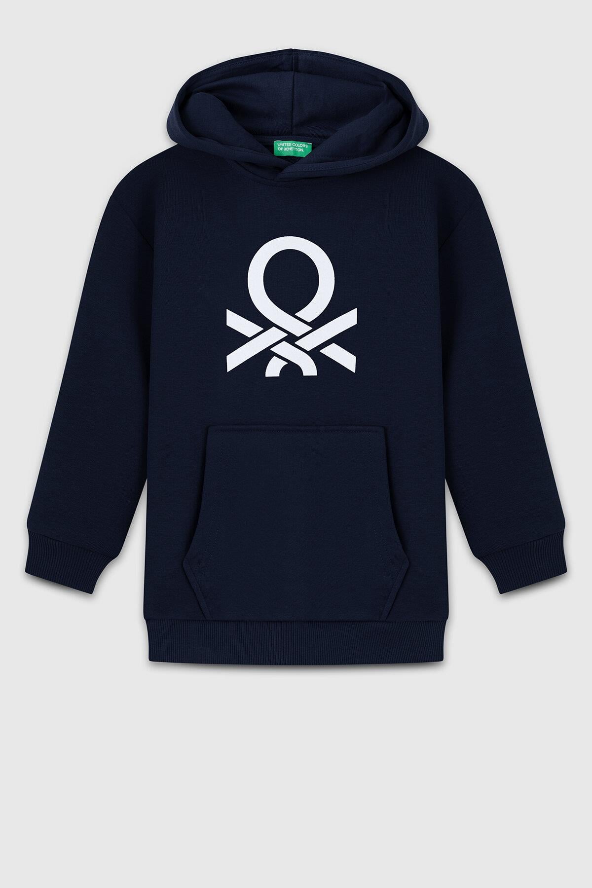 United Colors of Benetton Erkek Çocuk Sweatshirt 23341 4/14 Yaş