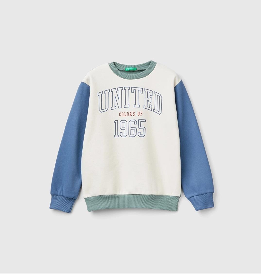 United Colors of Benetton Erkek Çocuk Sweatshirt 10KS