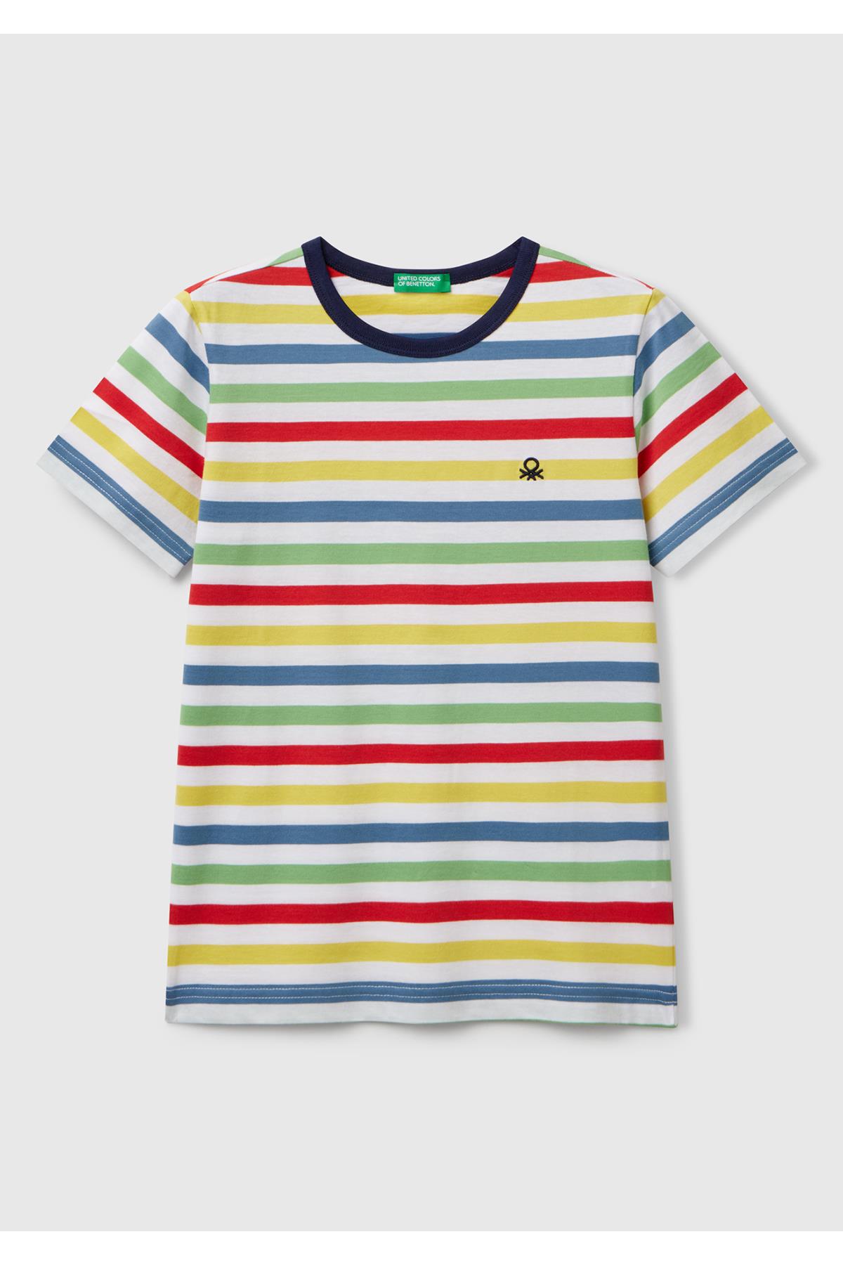United Colors of Benetton Erkek Çocuk Tshirt 1/6 Yaş 10HR