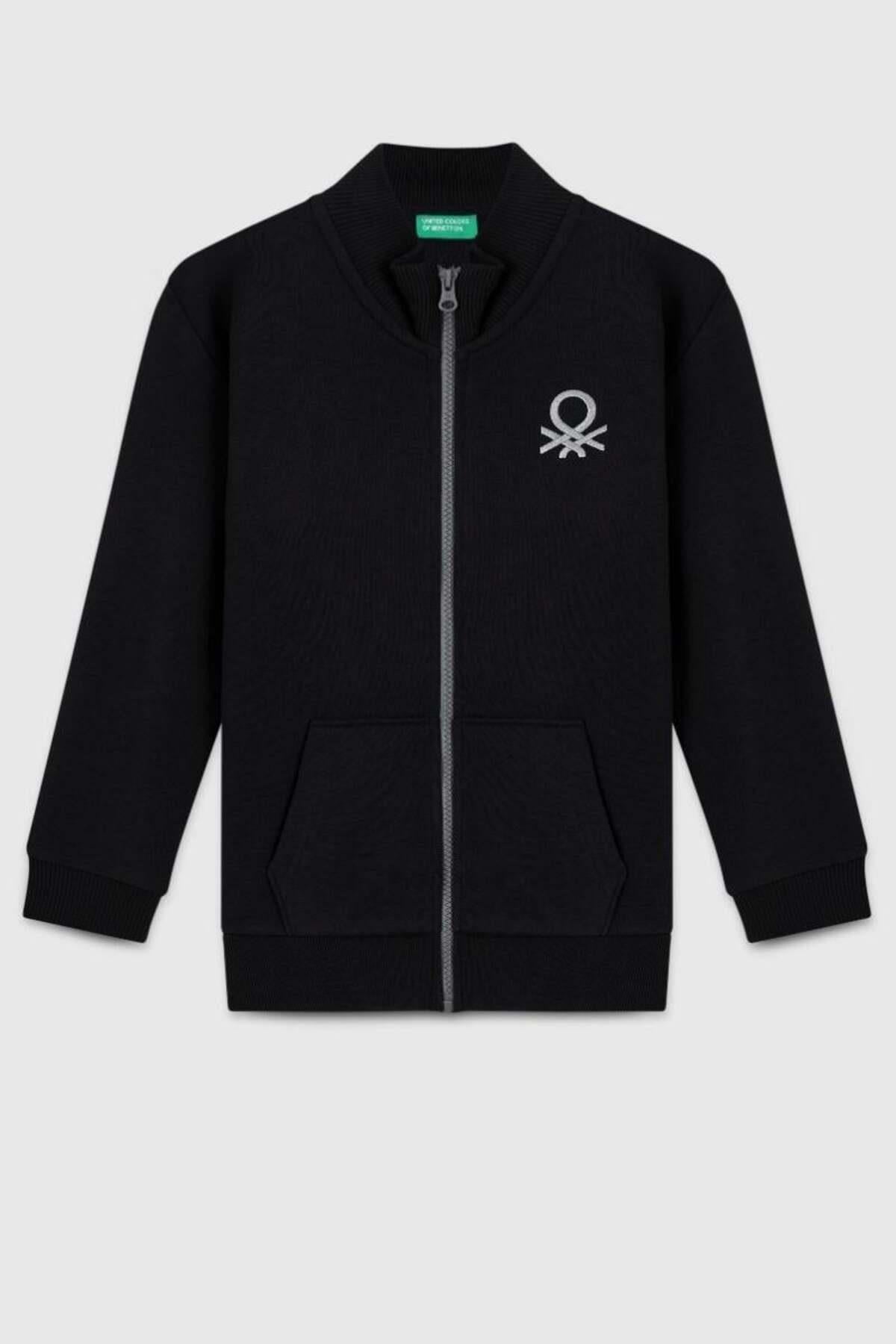 United Colors of Benetton Erkek Çocuk Sweatshirt 26071 4/14 Yaş