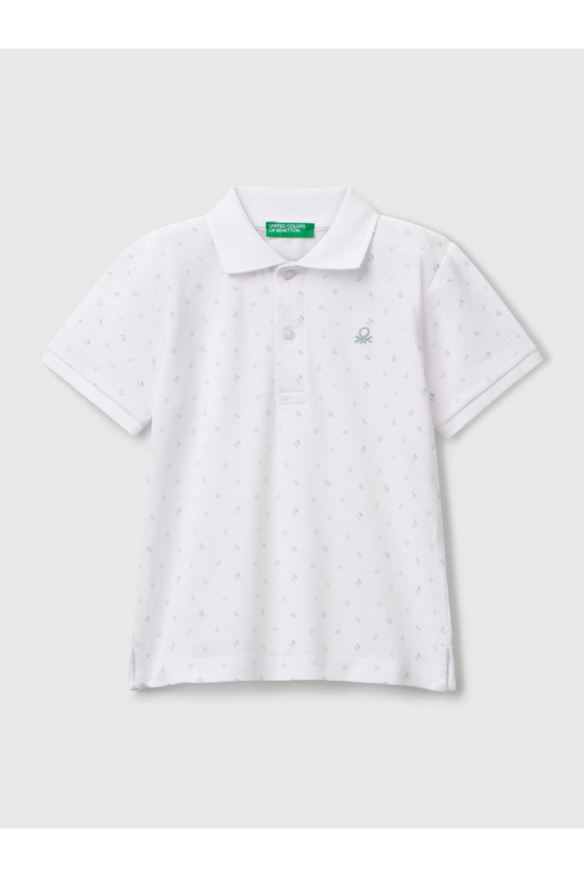 United Colors of Benetton Erkek Çocuk Polo Yaka Tshirt 1/6 Yaş 300X