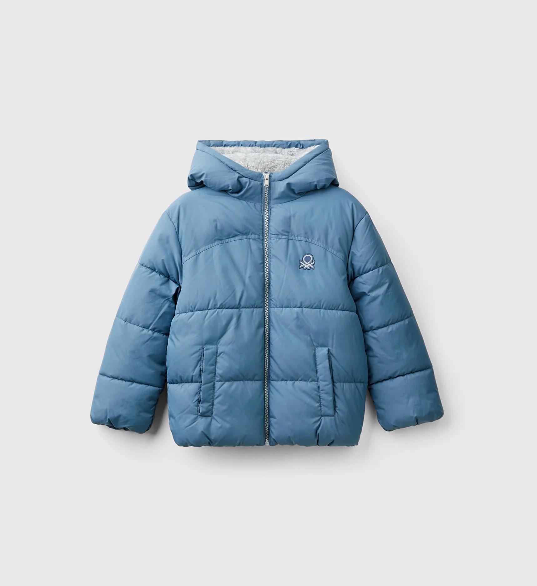 United Colors of Benetton Erkek Çocuk Mont N05I 6-14 Yaş