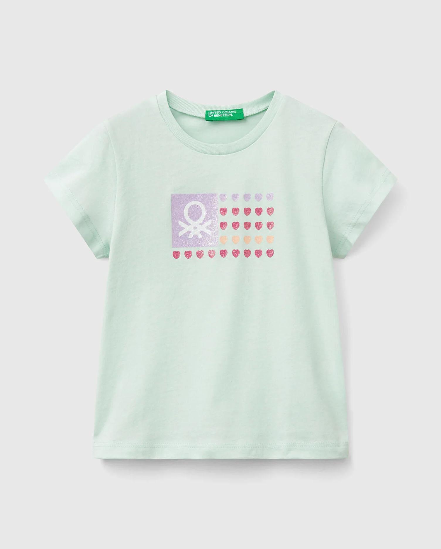 United Colors of Benetton Kız Bebek Tshirt 10HU 1/6 Yaş