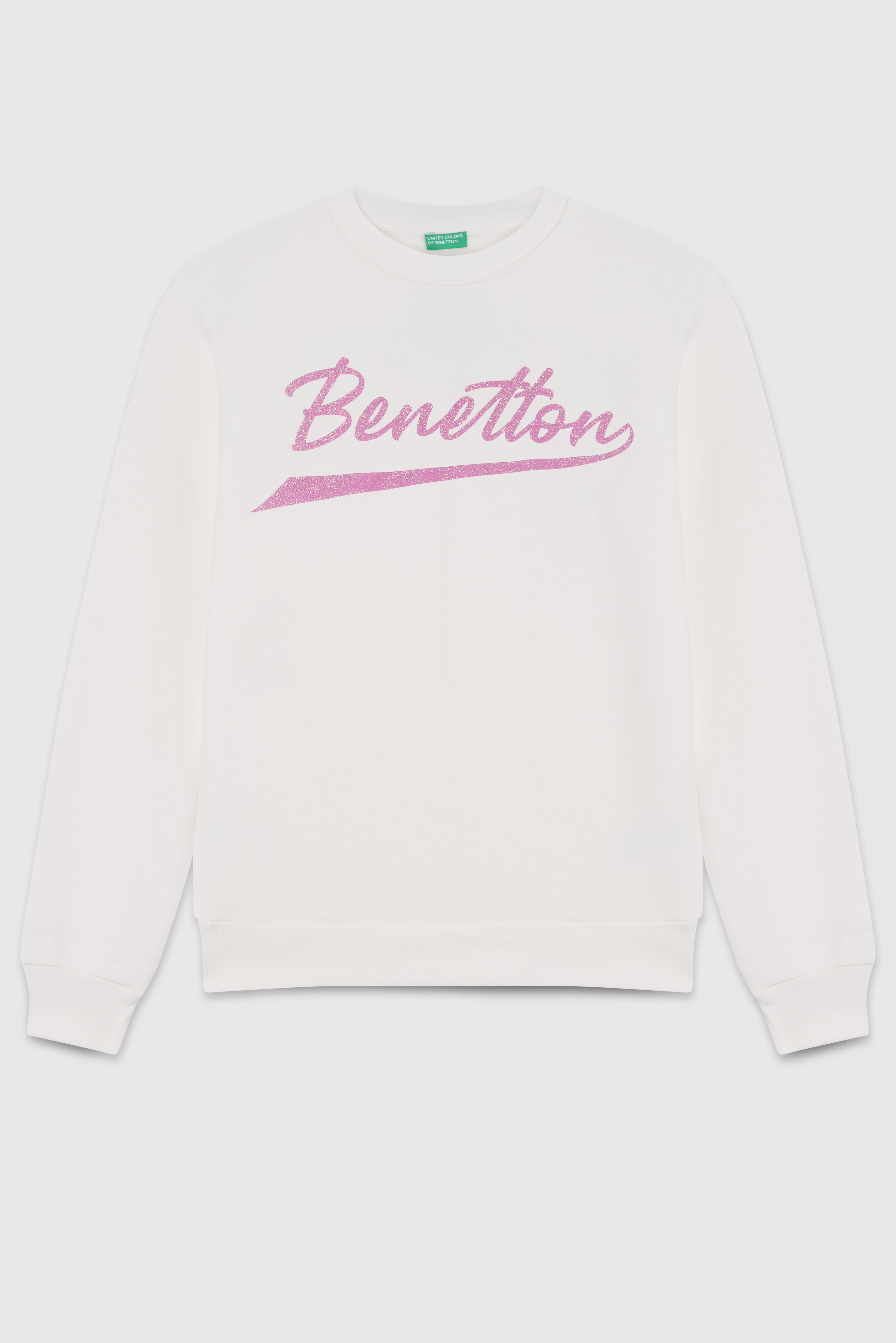 United Colors of Benetton Kız Çocuk Sweatshirt 26125 4/14 Yaş