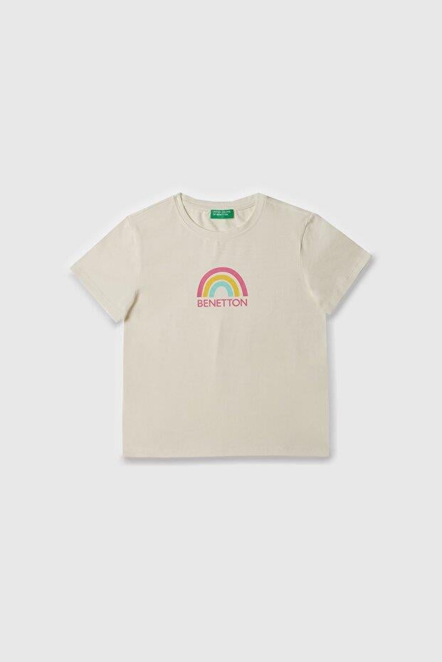 United Colors Of Benetton Kız Çoçuk Tshirt 17104 4/14 yaş