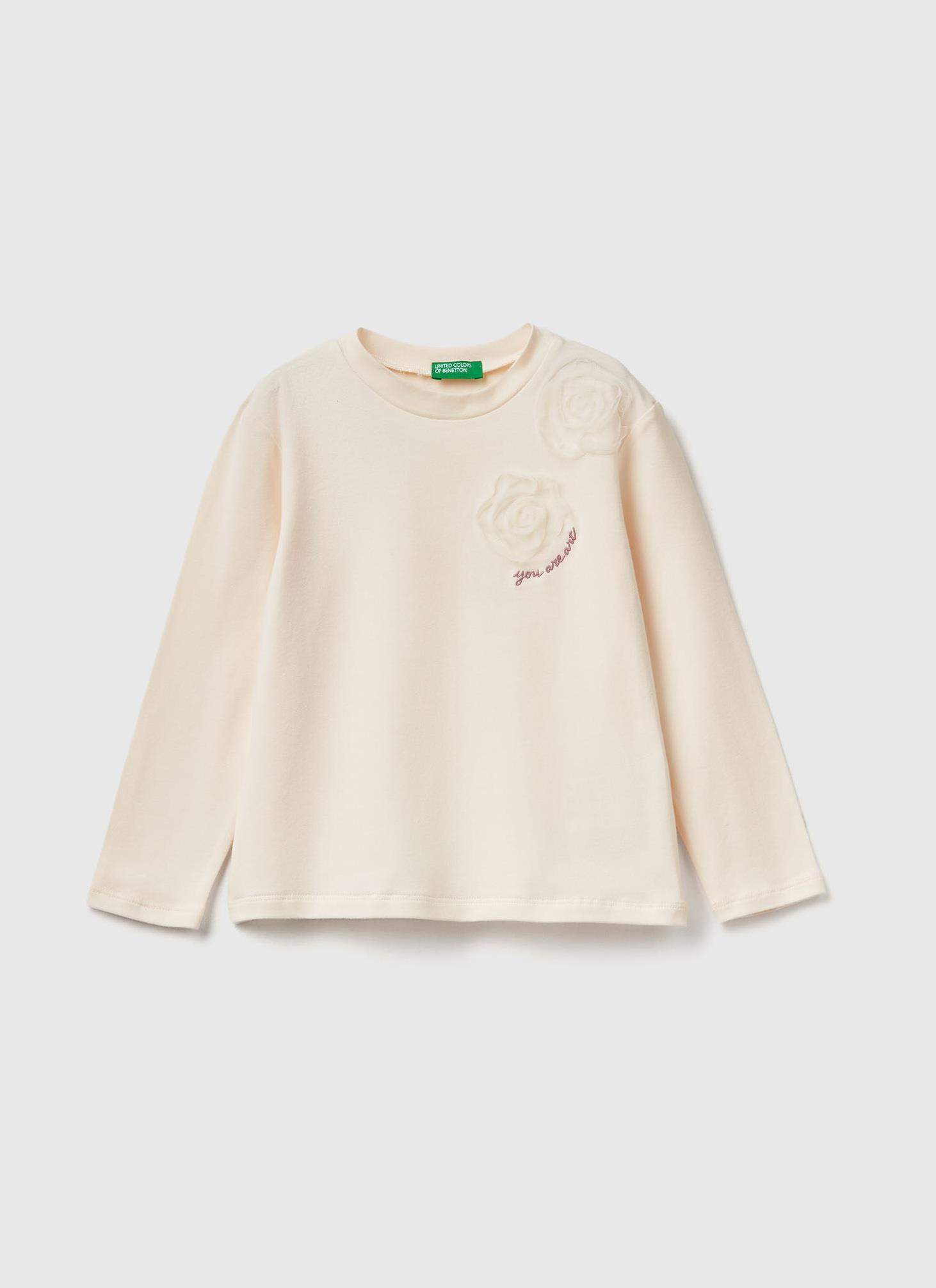 United Colors of Benetton Kız Çocuk Tshirt 10KP 1/6 Yaş