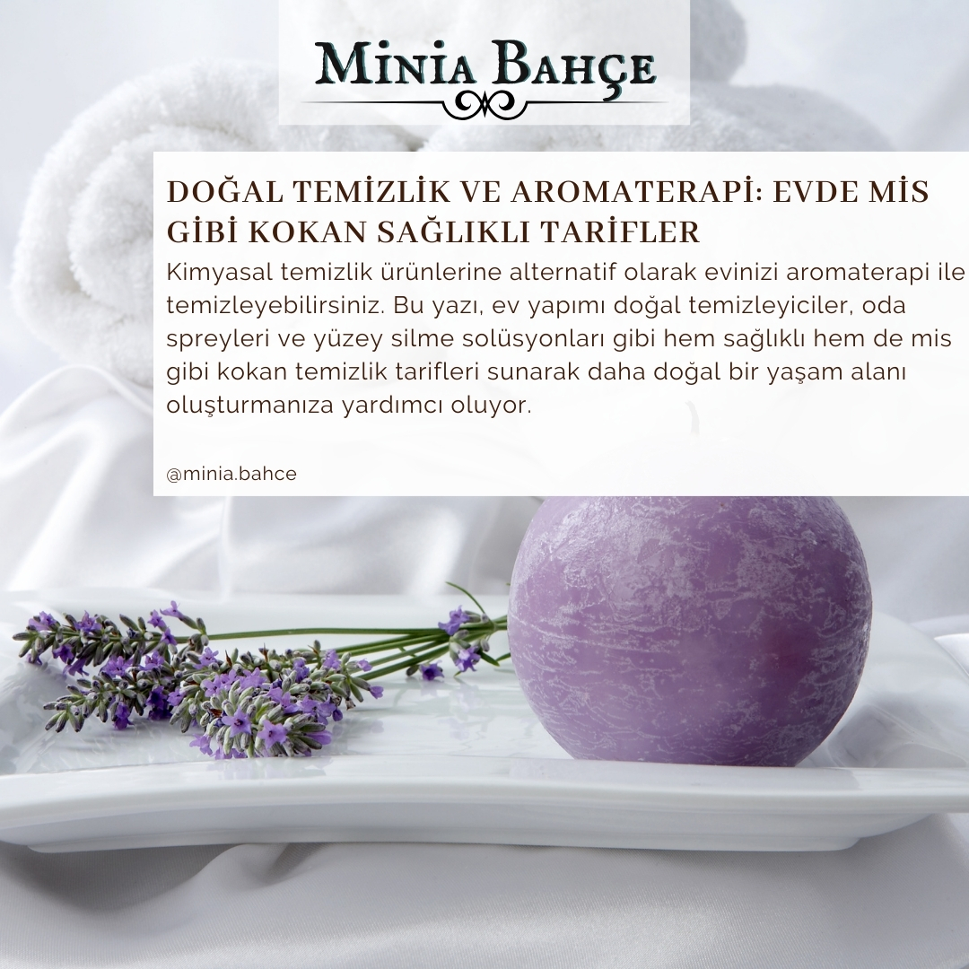 Doğal Temizlik ve Aromaterapi
