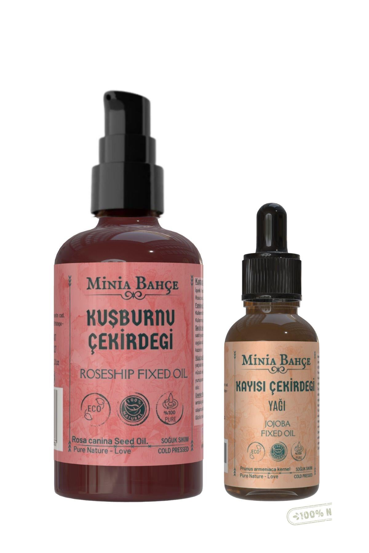 100 ml Kuşburnu Çekirdeği Yağı, Kayısı Çekirdeği Yağı 30ml