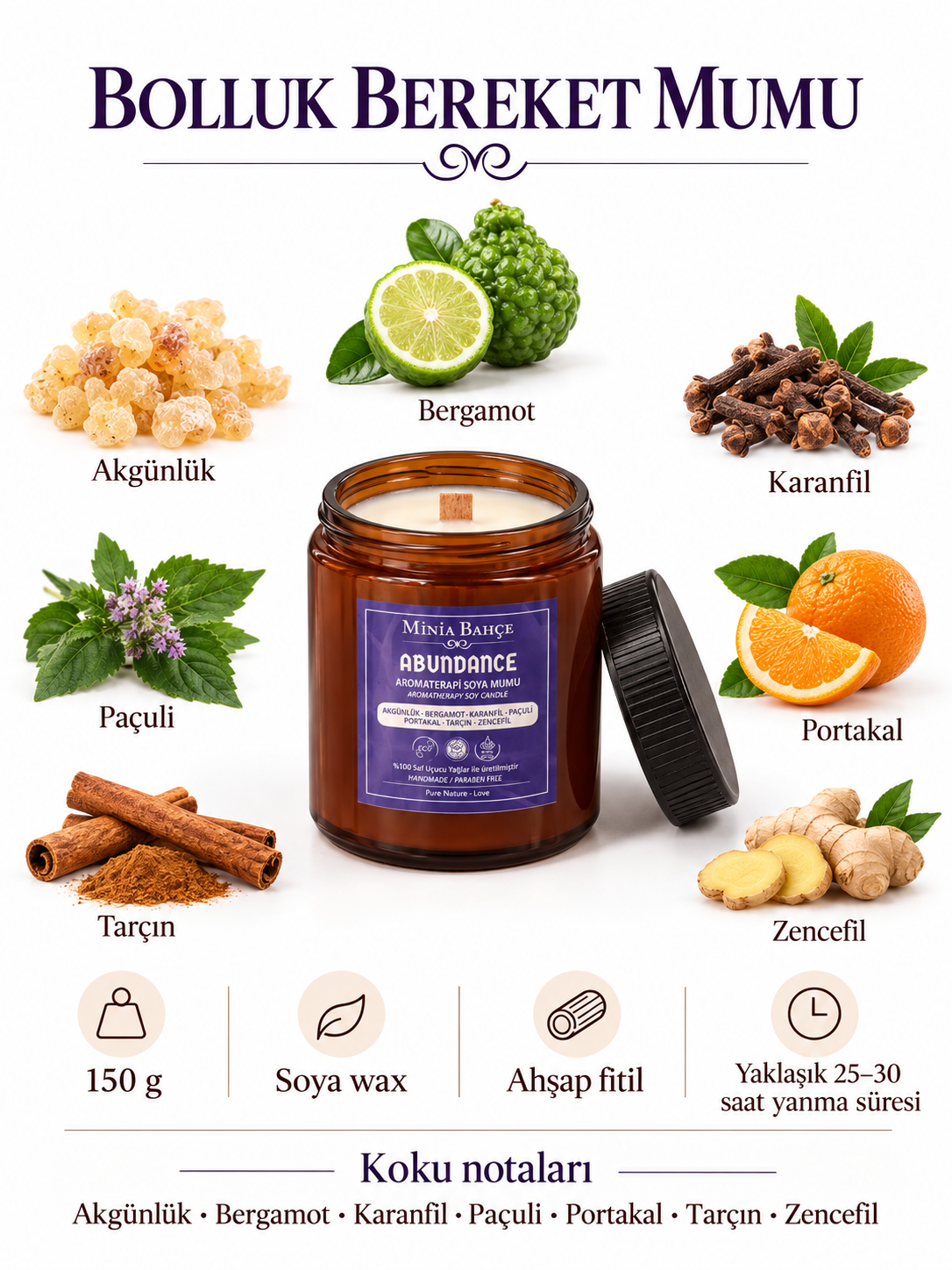 ABUNDANCE – SOYA MUMU – 150 GR