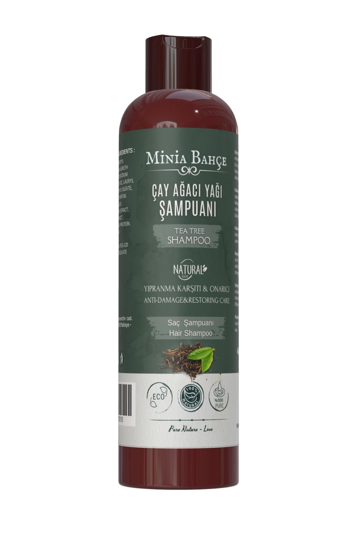 Çay Ağacı Yağı Özlü Şampuan, 400 Ml