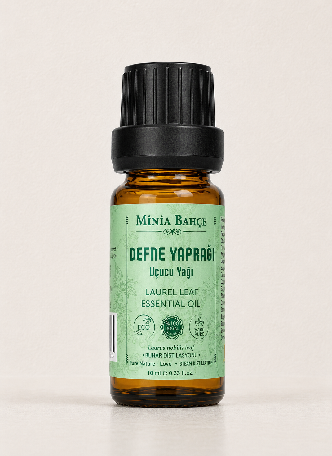 Defne Yaprağı Uçucu Yağı – 10 ml | Saf ve Katkısız Bitkisel Uçucu Yağ