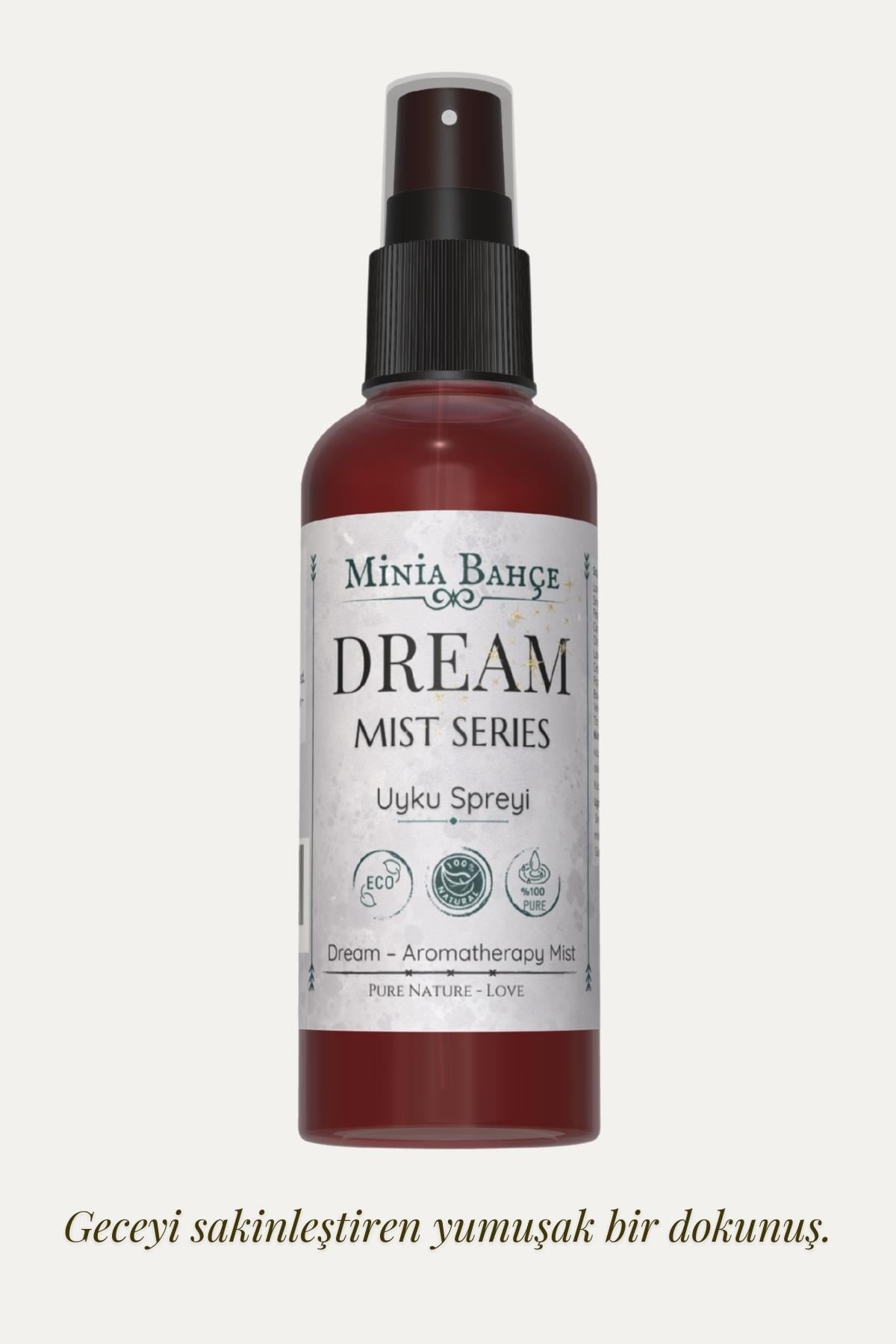 DREAM Mist – Lavanta, Vetiver ve Buhur İçerikli Aromaterapi Vücut Spreyi (100 ml)