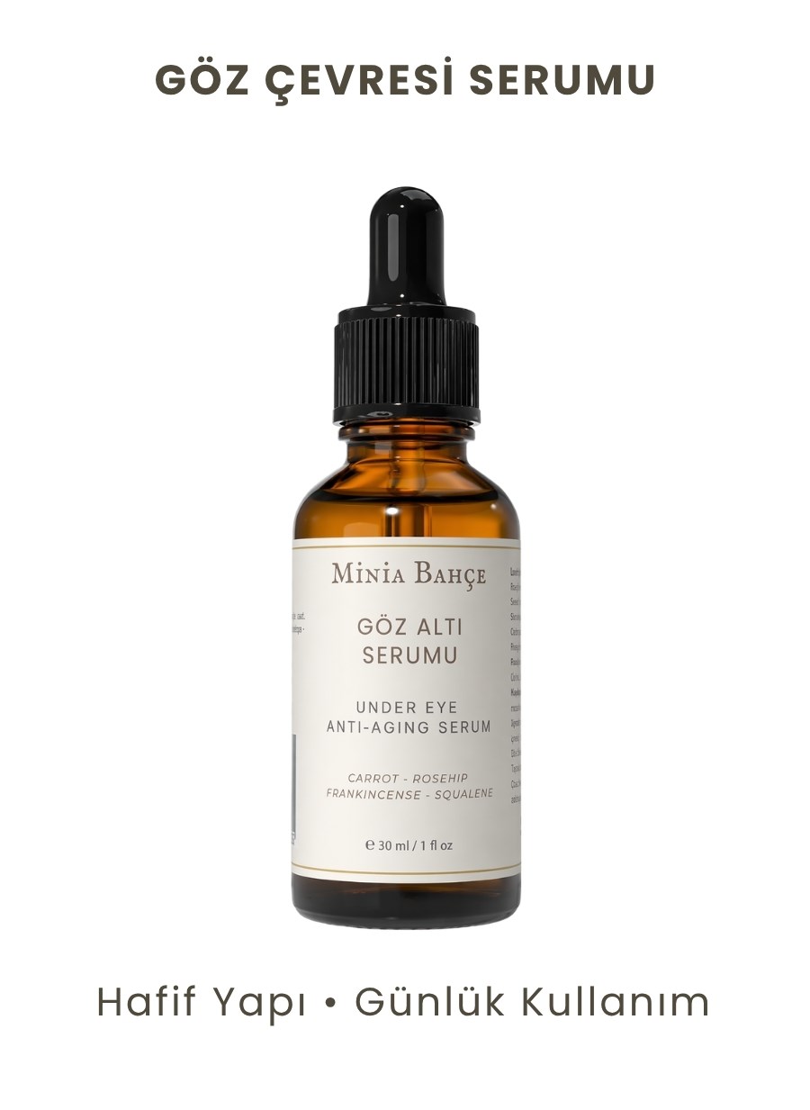 Göz Çevresi (30 ml) & Gece Bakım Seti (50 ml) - %100 Doğal