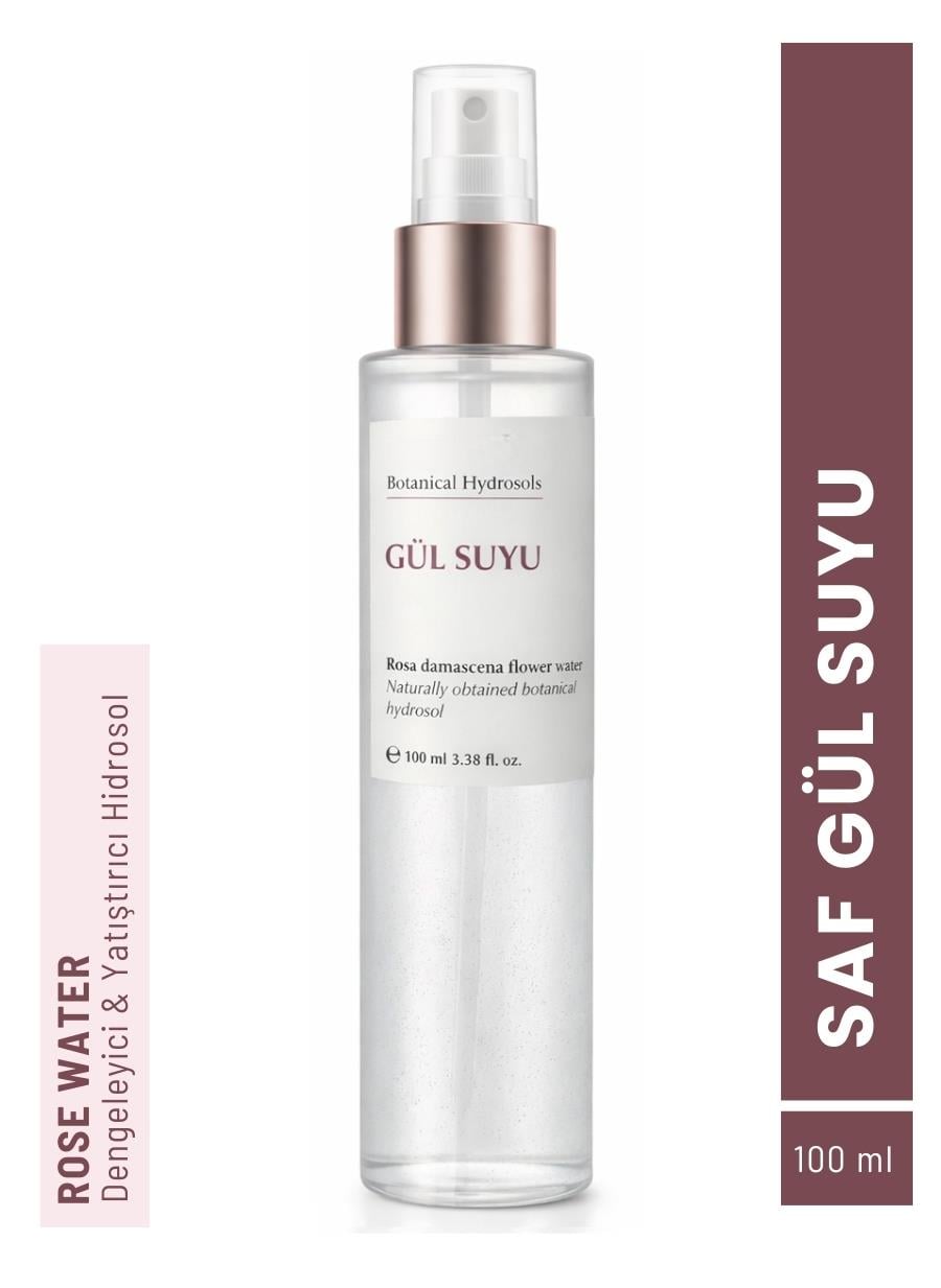Gül Suyu | %100 Saf & Doğal Nemlendirici Hidrosol, 100ml