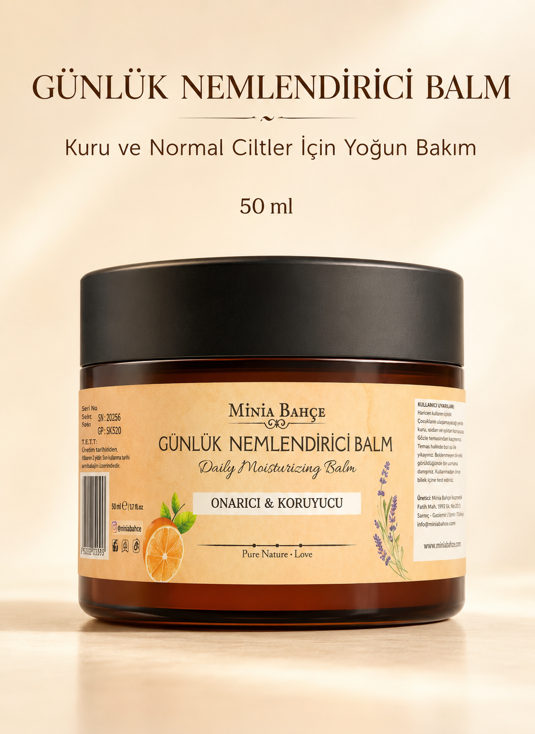 Günük Nemlendirici Balm, 50ml
