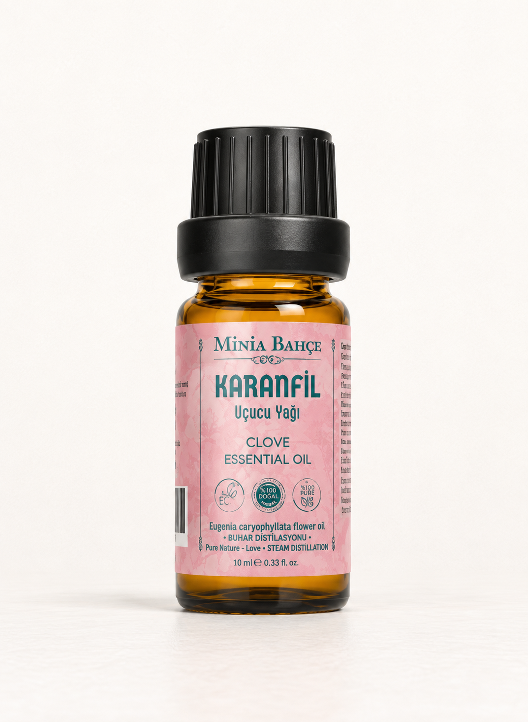 Karanfil Uçucu Yağı, %100 Doğal ve  Saf, 10ml