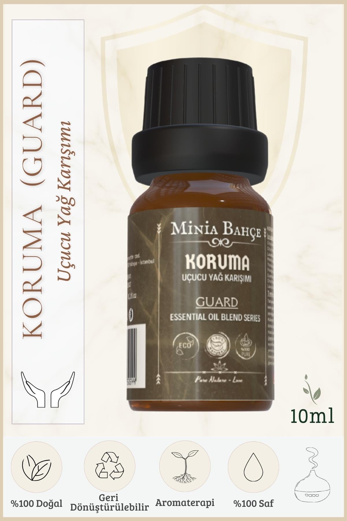 Koruma (Guard) Uçucu Yağ Karışımı - %100 Saf ve Doğal, 10ml