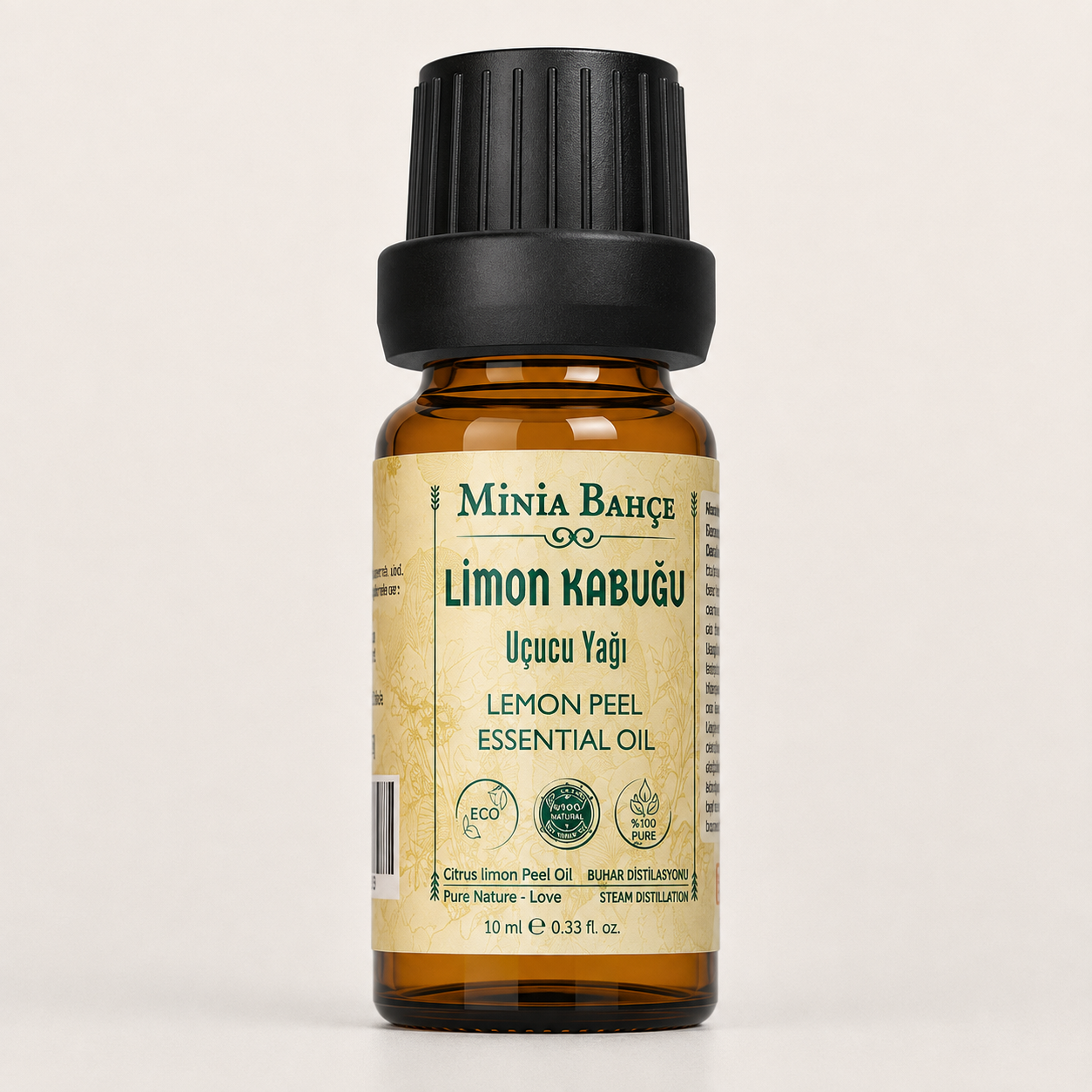 Limon Kabuğu Yağı, %100 Doğal ve Saf. 10 ml