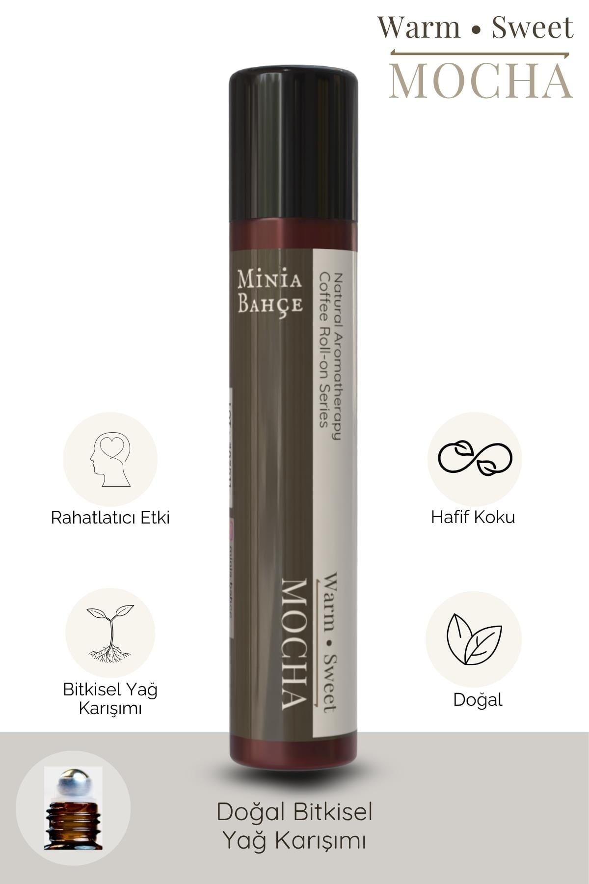MOCHA – Depth & Confidence Blend | %100 Doğal Aromaterapi Roll-On, 10 ml