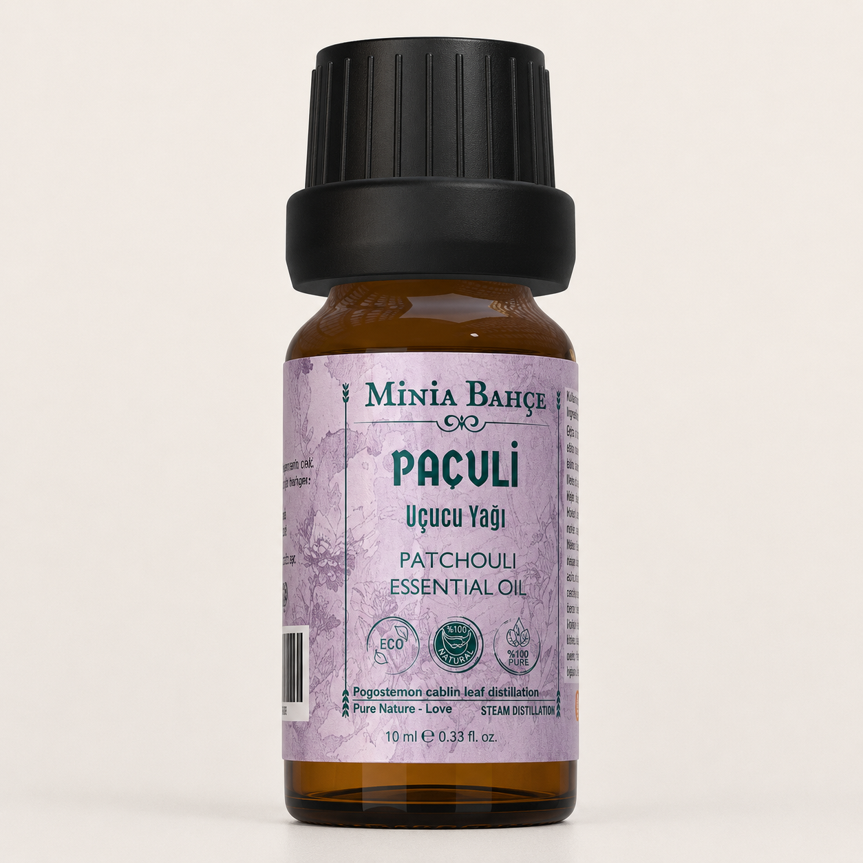 Paçuli Uçucu Yağı, %100 Saf ve Doğal. 10ml