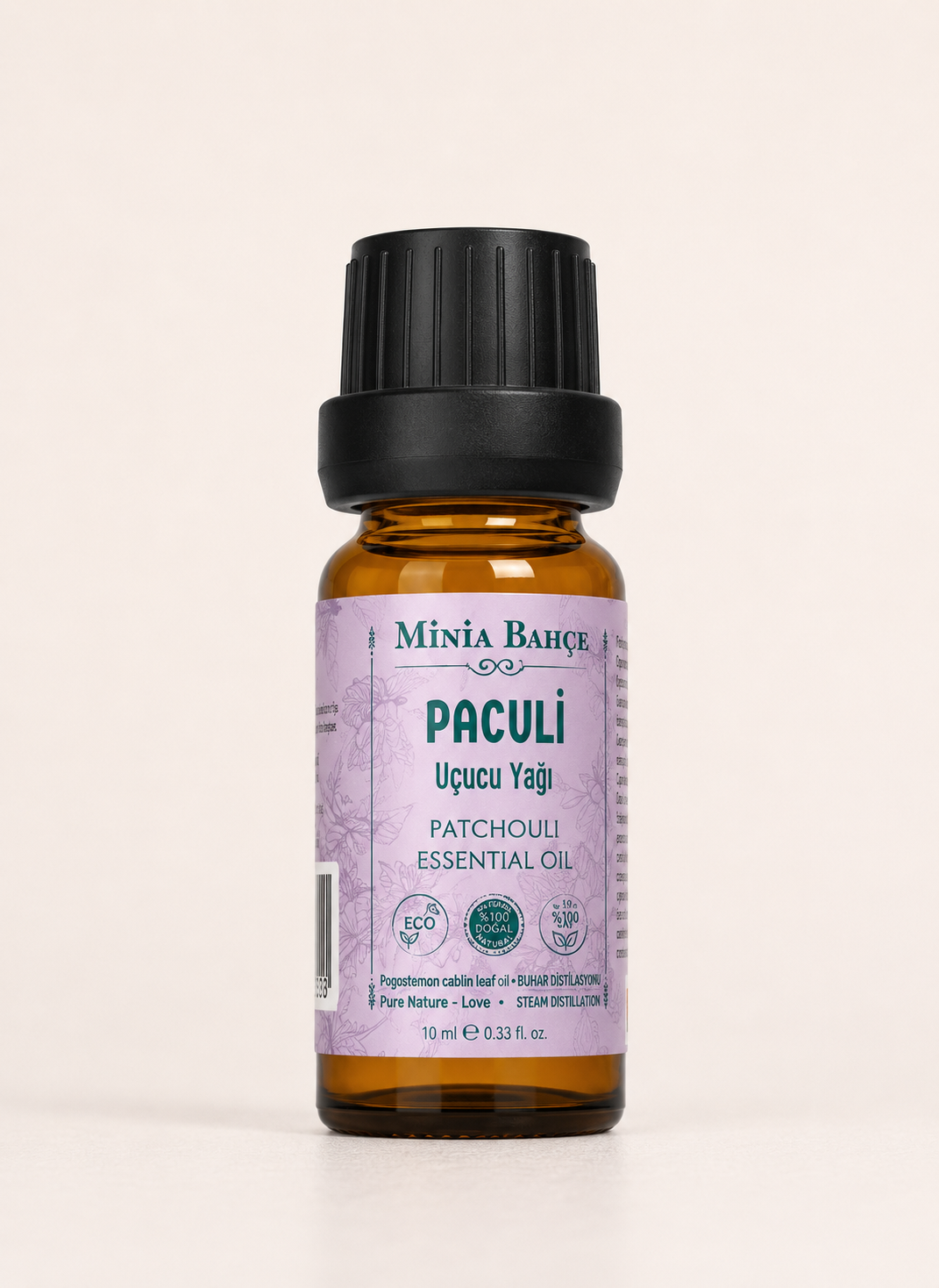Paçuli Uçucu Yağı, %100 Saf ve Doğal. 10ml