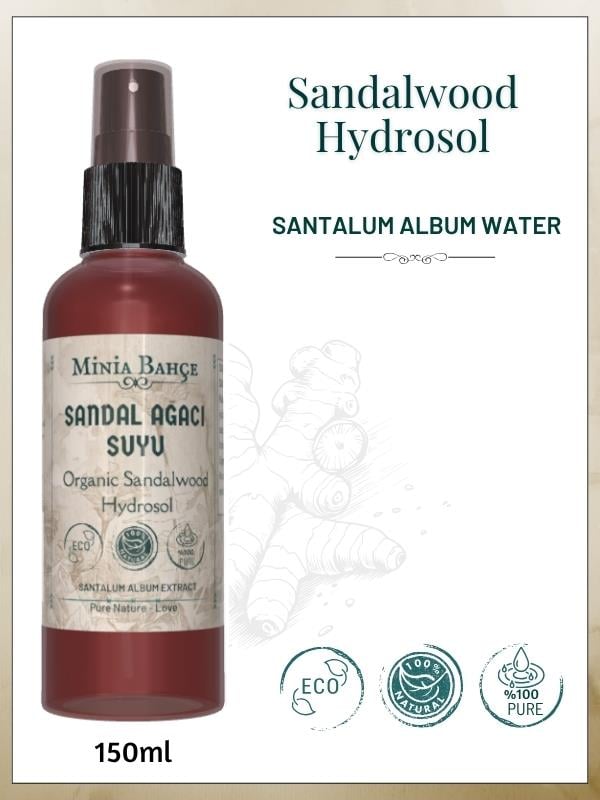 Sandal Ağacı Suyu (%100 Doğal Hidrosol) - 150 ml