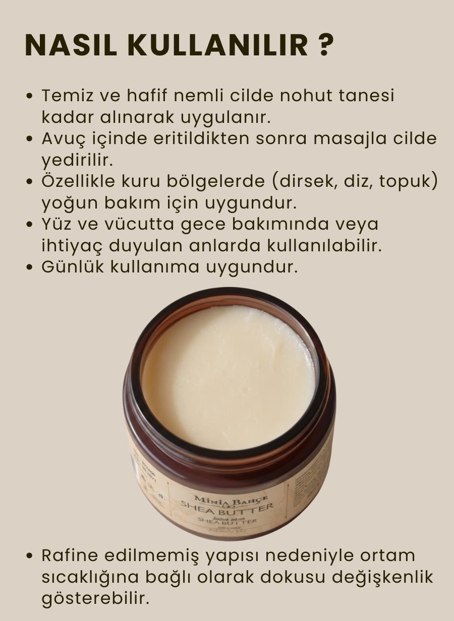 Shea Butter – 50 ml | Saf ve Katkısız Bitkisel Bakım Yağı