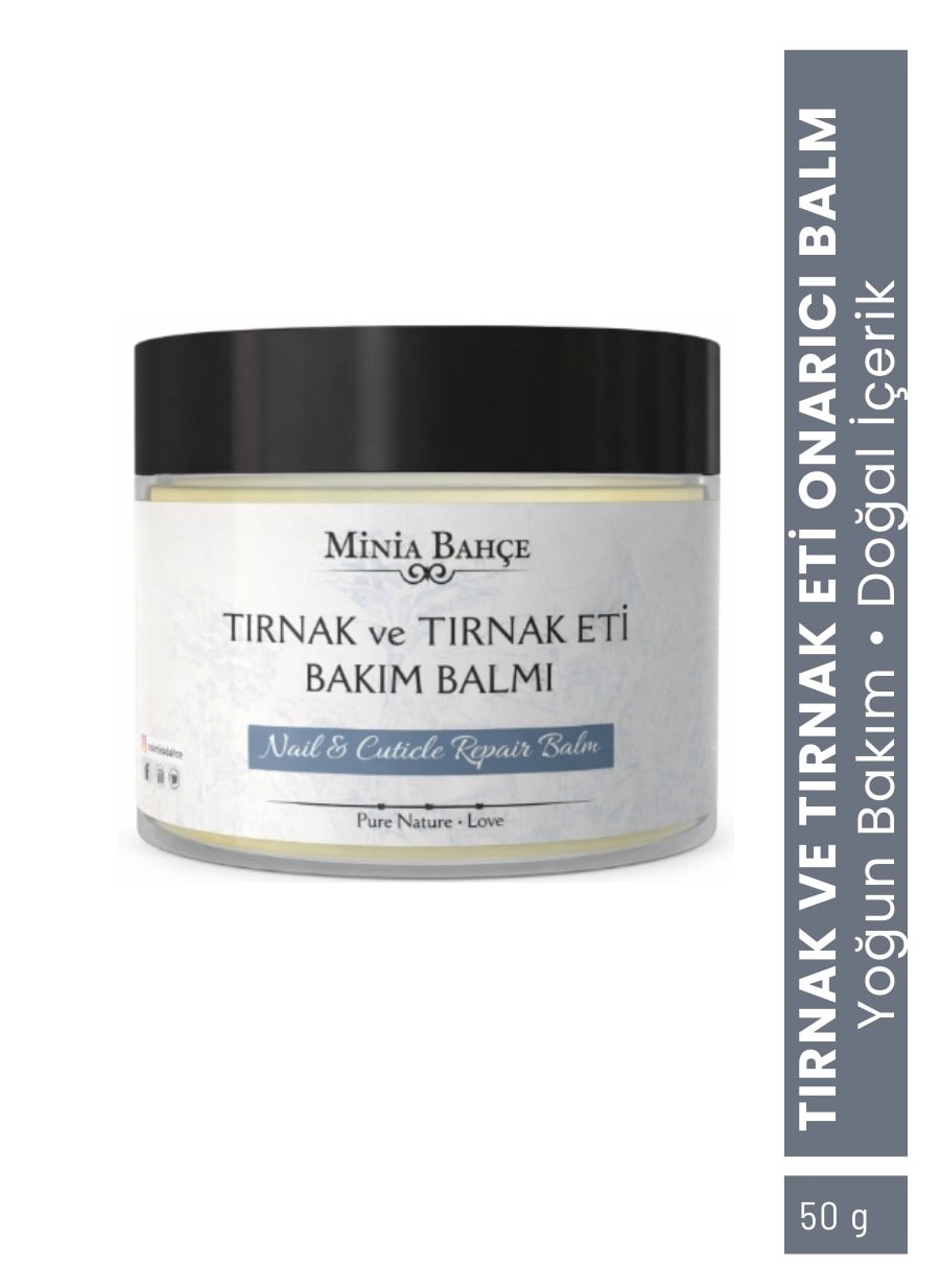 Tırnak ve Tırnak Eti Bakım Balmı - 50 ml | Yoğun Nemlendirici ve Güçlendirici Doğal Bakım
