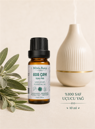 Ada Çayı Uçucu Yağı – 10 ml | Saf ve Katkısız Bitkisel Uçucu Yağ