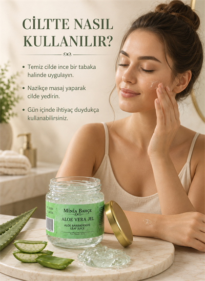 Aloe Vera Jel – 75 g | Yüz, Vücut, Saç ve Saç Derisi İçin Günlük Bakım