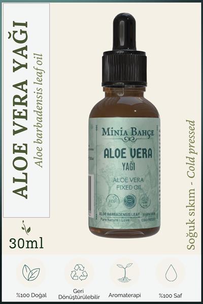 Aloe Vera Sabit Yağı 30ml | %100 Saf Doğal Cilt Bakım Yağı