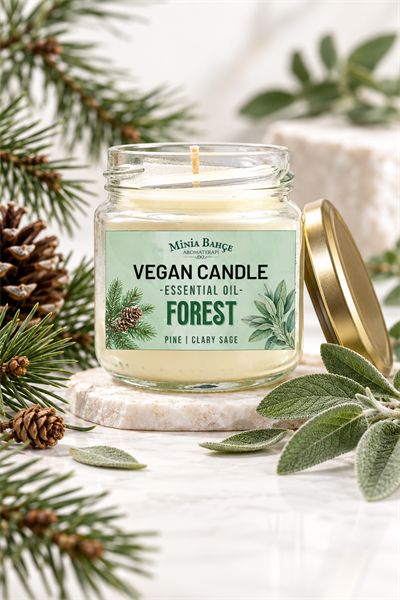 FOREST – ÇAM VE ADAÇAYI KOKULU SOYA MUMU – 75 GR