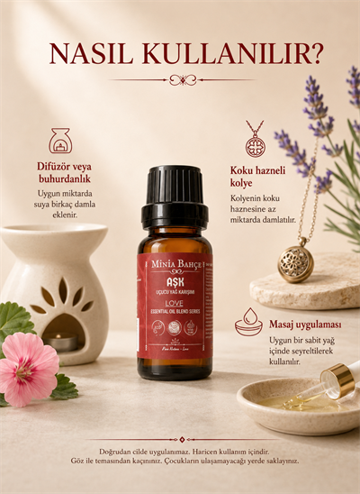 Aşk (Love) Uçucu Yağ Karışımı – 10 ml 