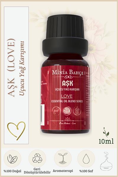 Aşk (Love) Uçucu Yağ Karışımı - %100 Saf, 10 ml