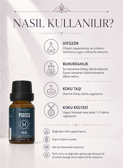 Balık Burcu Uçucu Yağ Karışımı 10 ml