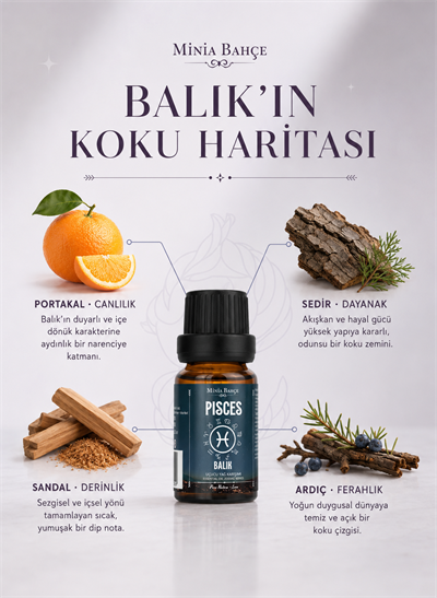 Balık Burcu Uçucu Yağ Karışımı 10 ml