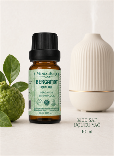 Bergamot Uçucu Yağı – 10 ml | Saf ve Katkısız Bitkisel Uçucu Yağ